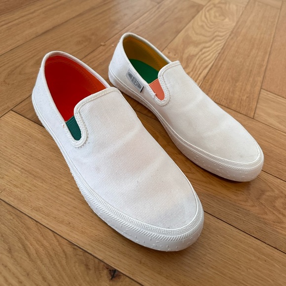 Charlotte Stone Archie canvas slip ons - Picture 2 of 3